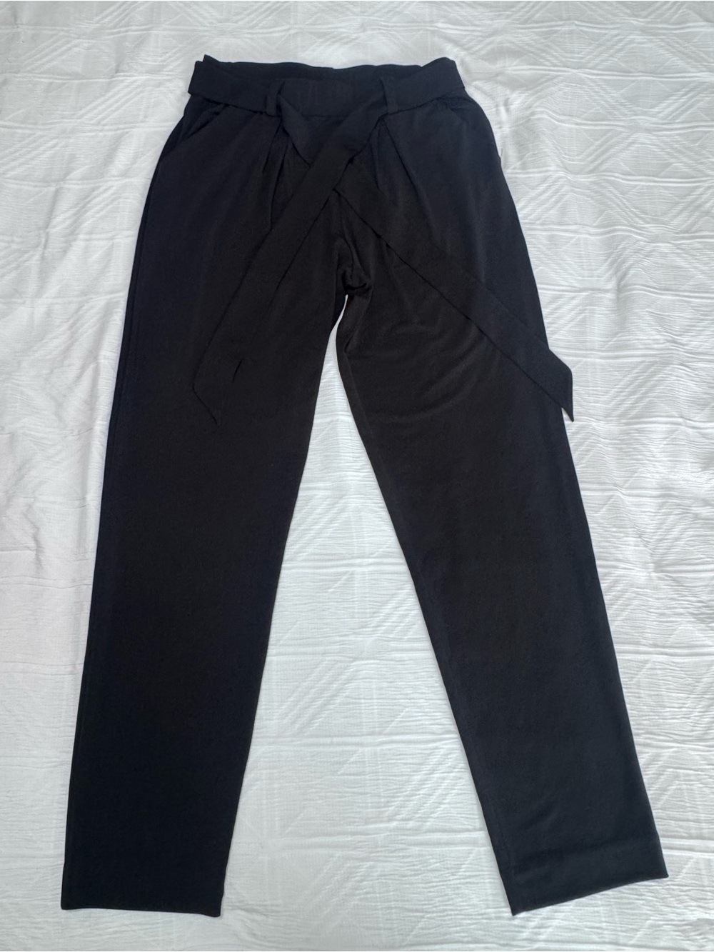 Express Black women’s Tie-Waist Pants